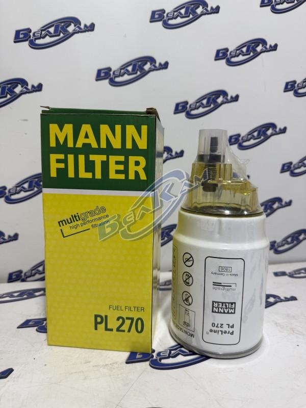 Фильтр топливный ФГОТ PL 270+стакан MANN PL 270 Фильтр топливный ФГОТ PL 270+стакан MANN PL 270