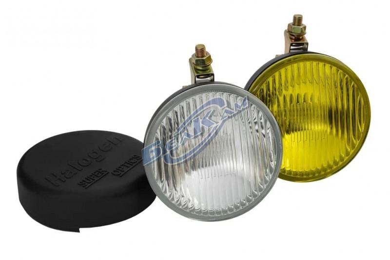 Фара п/туманная жёлтая круглая 12В ОСВАР 2101.3743-06